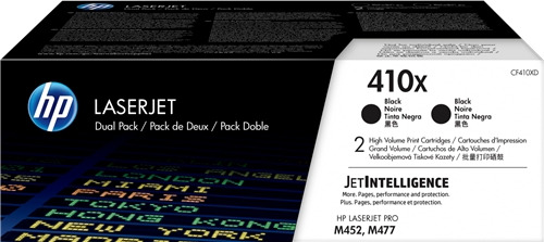 HP CF410X Negro Pack de 2 Cartuchos de Toner Originales - 410X