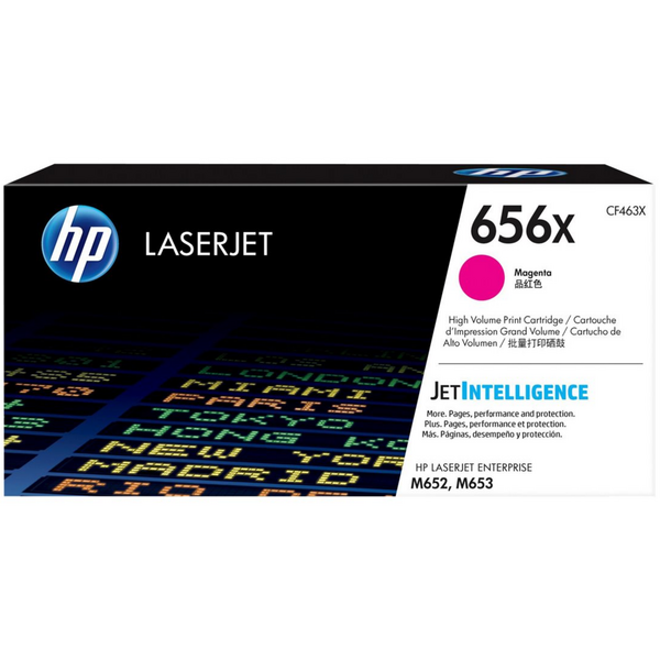 HP CF463X Magenta Cartucho de Toner Original - 656X