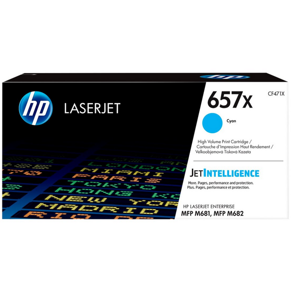 HP CF471X Cyan Cartucho de Toner Original - 657X