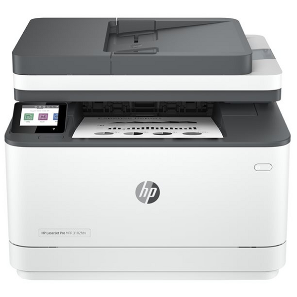 HP LaserJet Pro 3102fdn Impresora Multifuncion Laser Monocromo Fax Duplex 35ppm