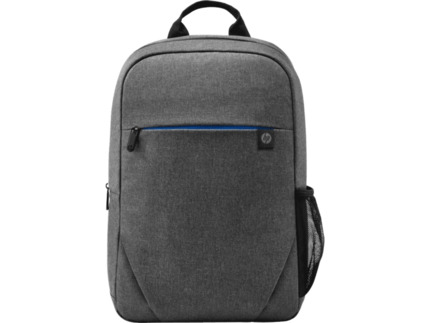 HP Prelude Mochila para Portatil 15.6" - Compartimento Acolchado - Bolsillos Internos y Externos de Acceso Rapido - Correas Ajustables Acolchadas - Material PoliÃ©ster Resistente - Color Gris