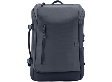HP Travel Mochila Expandible para Portatil 15.6" 25â30L - Poliester Resistente - Compartimento Acolchado - Bolsillo RFID y Oculto - Cremalleras con Cierre - Correas Acolchadas y Correa de Esternon - Color Gris