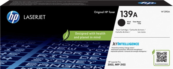 HP W1390A Negro Cartucho de Toner Original - 139A