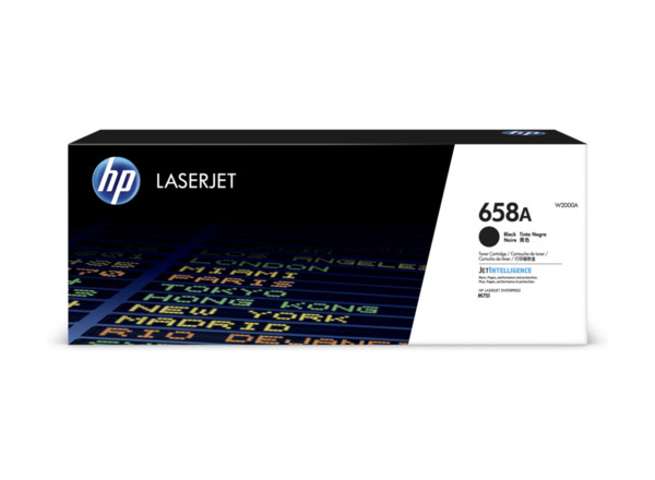 HP W2000A Negro Cartucho de Toner Original - 658A