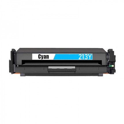 Compatible HP W2131Y/W2131X/W2131A toner cyan - Reemplaza 213Y/213X/213A