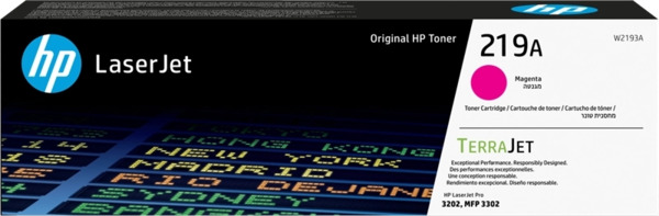 HP W2193A Magenta Cartucho de Toner Original - 219A