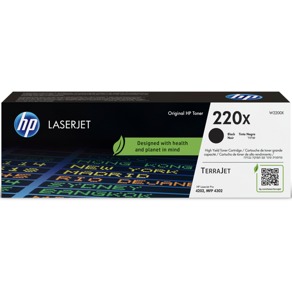 HP W2200X Negro Cartucho de Toner Original - 220X