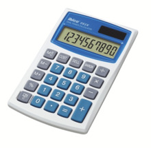 Ibico 082X Calculadora de Bolsillo - Teclas Grandes - Compacta - LCD de 10 Digitos - Funcion Margen de Beneficio