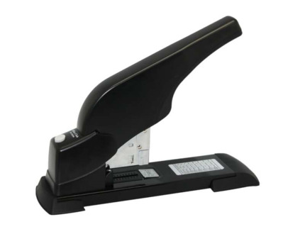 Ingraf Grapadora para Gruesos - Capacidad para 200 Hojas - Sistema de Grapado Facil - Admite Grapas de Diferentes Tamaños - Color Negro