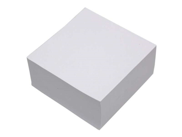 Ingraf Taco Encolado de 500 Notas 100x100mm - No Adhesivas - Color Blanco