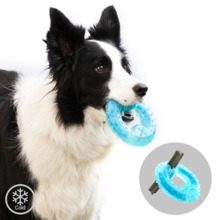 Innovagoods Glubiz Juguete Mordedor Congelable para Mascotas 2 en 1 - Caucho Termoplastico - Resistente y Duradero - Efecto Frio