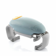 Innovagoods Lloucan Abridor de Botes y Tarros Electrico - Automatico - Facil de Usar - Ajustable - Funciona con 2 Pilas Aa - Aut