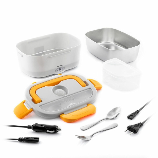 Innovagoods Lunffi Fiambrera Electrica - Capacidad 1.5L - Temperatura hasta 90Â°C - Potencia 60W - Cables Extraibles - Recipient