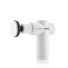 Innovagoods Masajeador Pistola de Masaje Muscular con Calor y Frio - 6 Cabezales Intercambiables - 6 Velocidades - Pantalla LCD