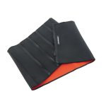 Innovagoods Redle Faja Deportiva Adelgazante con Efecto Sauna - Retiene el Calor Corporal - Ajustable con Cremallera - Uso Deportivo - Color Negro Rojo