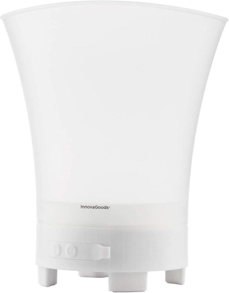 Innovagoods Sonice Cubitera con Altavoz 3 en 1 - Bluetooth - Autonomia 4h - Cable USB Incluido - Bateria 1200mAh - IPX4 - Luz LE