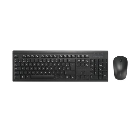 Kensington Kit de Teclado Inalambrico y Raton Inalambrico Bluetooth, USB 2.4GHz - Recargables - Teclado con Tecla Copilot - Indicadores LED -  Color Negro