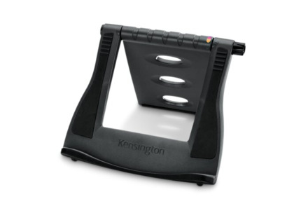 Kensington Smartfit Easy Riser Soporte para Portatil de 12 a 17" - Estructura que Facilita la Ventilacion - 3 Ajustes de Altura - DiseÃ±o Universal - Color Gris Oscuro