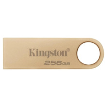 Kingston DataTraveler SE9 G3 Memoria USB-A 3.2 Gen 1 256GB - 220 MB/s en Lectura - DiseÃ±o Metalico - Color Oro (Pendrive)