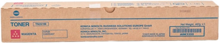 Konica Minolta Bizhub C227/C267/C287 Magenta Cartucho de Toner Original - TN221C/A8K3450
