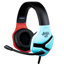 Konix Mythics Nemesis Auriculares Gaming con Microfono para Nintendo Switch - Almohadillas Acolchadas - Diadema Ajustable - Cabl