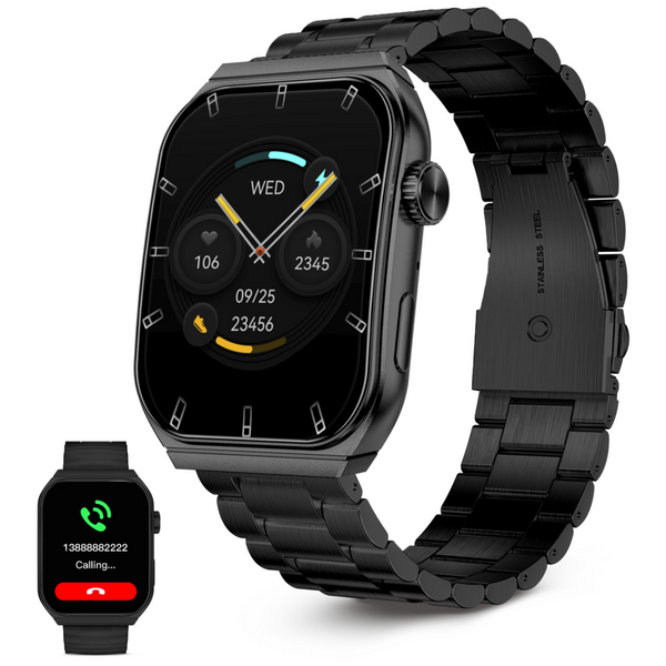 Ksix Smartwatch Olympo - Ritmo Cardiaco - Control de Sueño - Color Negro