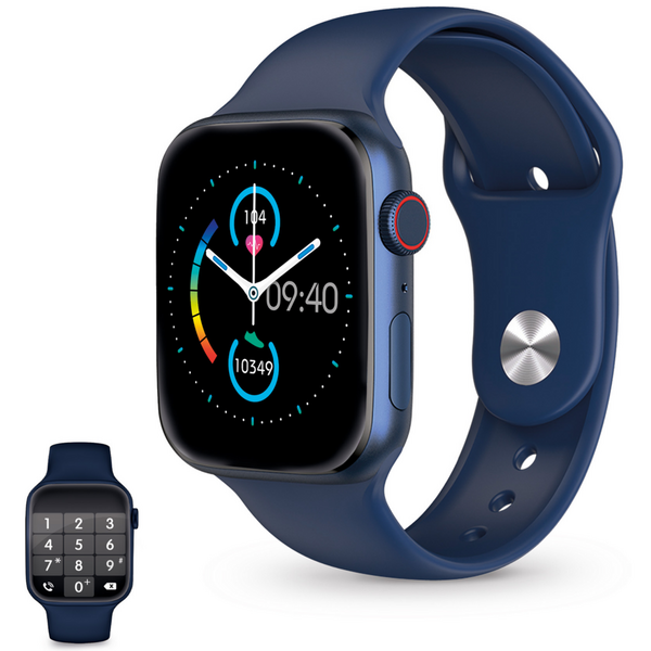 Ksix Smartwatch Urban 4 - Ritmo Cardiaco - Control de Sueño - Color Azul