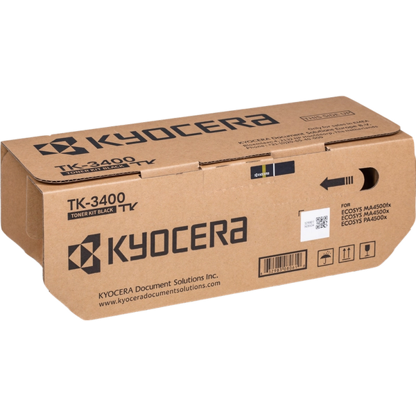 Kyocera TK3400 Negro Cartucho de Toner Original - 1T0C0Y0NL0