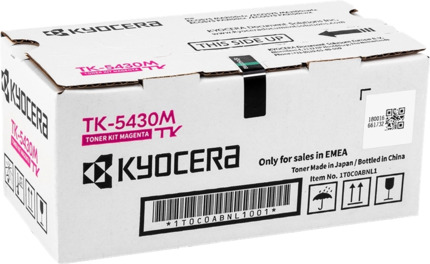 Kyocera TK5430 Magenta Cartucho de Toner Original - 1T0C0ABNL1/TK5430M