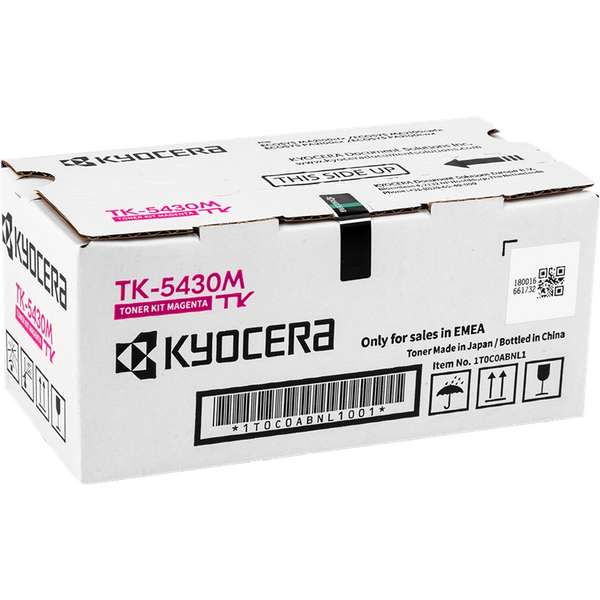 Kyocera TK5430 Magenta Cartucho de Toner Original - 1T0C0ABNL1/TK5430M