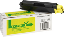 Kyocera TK590 Amarillo Cartucho de Toner Original - 1T02KVANL0/TK590Y