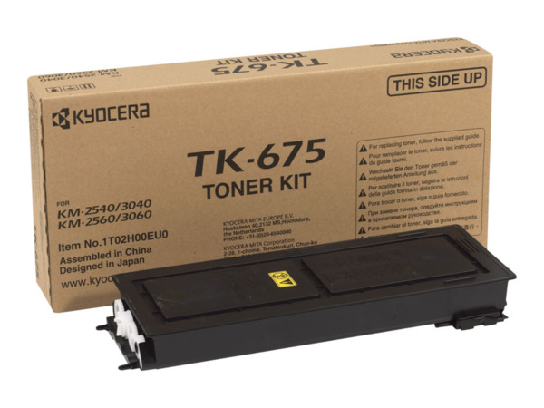 Kyocera TK675 Negro Cartucho de Toner Original - 1T02H00EU0