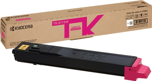 Kyocera TK8115 Magenta Cartucho de Toner Original - 1T02P3BNL0/TK8115M