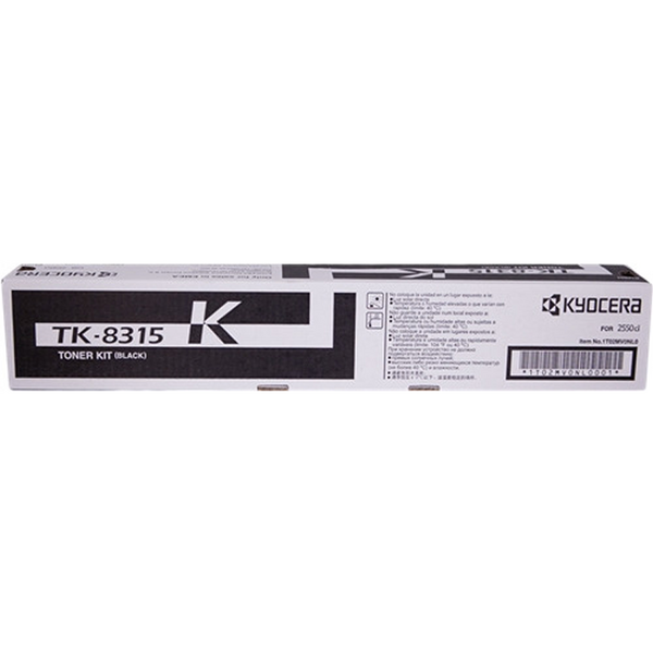 Kyocera TK8315 Negro Cartucho de Toner Original - 1T02MV0NL0/TK8315K
