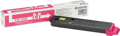 Kyocera TK895 Magenta Cartucho de Toner Original - 1T02K0BNL0/TK895M