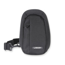 Lagart Bandolera Cruzada - Bolsillo Central - Cinta Ajustable - Medidas 16.5x24x9cm - Color Negro