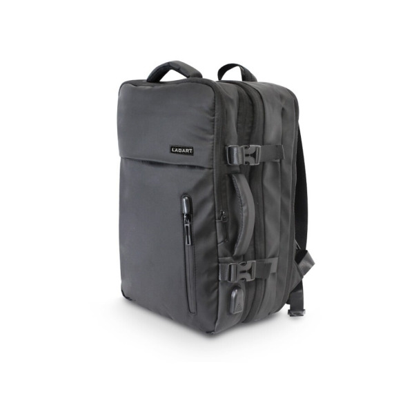 Lagart Mochila/Maletin Ejecutiva de Viaje 20L Extensible a 40L - Medidas 40x29x20cm - Poliester Oxford 900D Resistente al Agua -