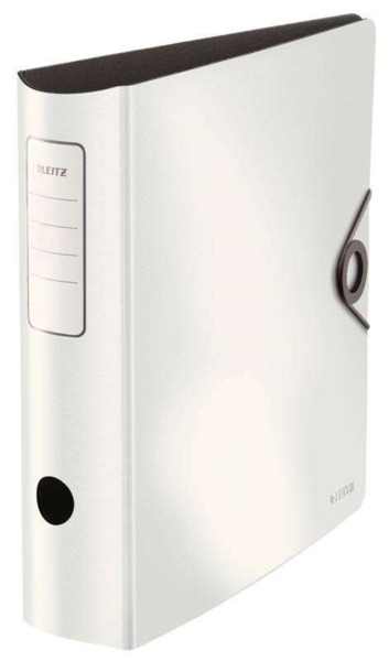 Leitz Active Solid Archivador de Palanca para formato A4 - Lomo Ancho Redondeado de 75mm - Mecanismo de 180° - Cierre con Goma