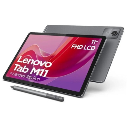 Lenovo Tab M11 Tablet 11" WUXGA + Pen Stylus - 128GB - RAM 4GB - Camara Trasera 8mp - WiFI, Bluetooth 5.1 - Color Gris