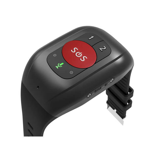 Leotec Senior Smart Band 4G - Geolocaliza en Tiempo Real - Localizacion por Medio de Redes WiFi y LBS - Monitor de Ritmo Cardiac