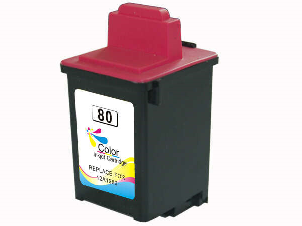 Lexmark 80 Color Cartucho de Tinta Generico - Reemplaza 12A1980E