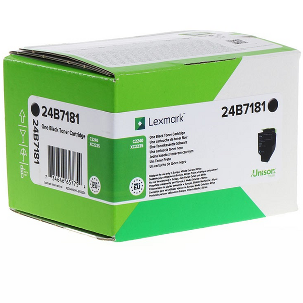 Lexmark C2240/XC2235 Negro Cartucho de Toner Original - 24B7181