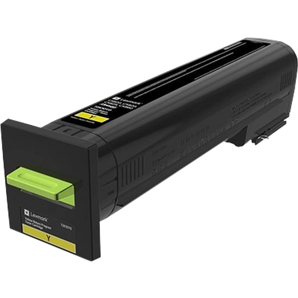 Lexmark CS820 Amarillo Cartucho de Toner Original - 72K2XY0/72K2XYE