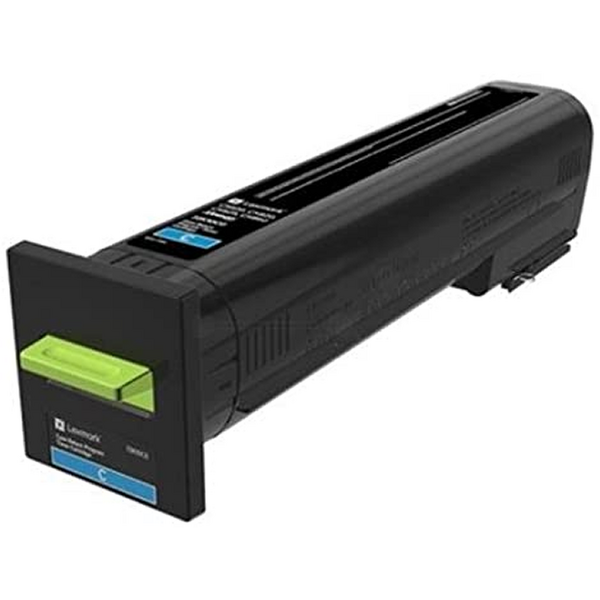 Lexmark CS820 Cyan Cartucho de Toner Original - 72K2XC0/72K2XCE