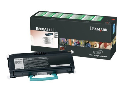 Lexmark E260/E360/E460/E462 Negro Cartucho de Toner Original - E260A11E