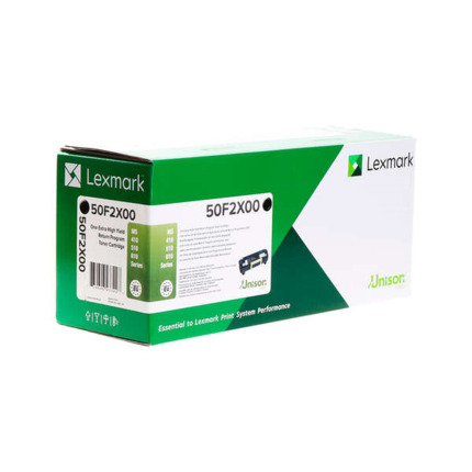 Lexmark MS410/MS415/MS510/MS610 Negro Cartucho de Toner Original - 50F2X0E/502X (Corporativo)