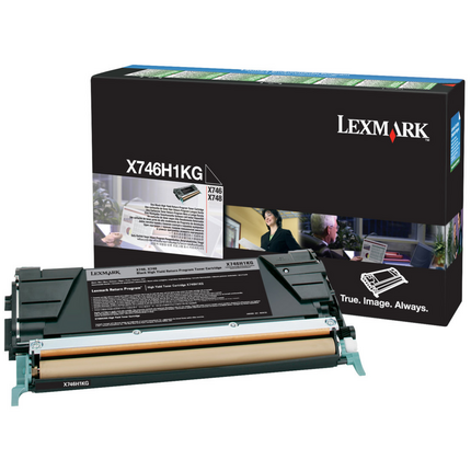 Lexmark X746/X748 Negro Cartucho de Toner Original - X746H1KG