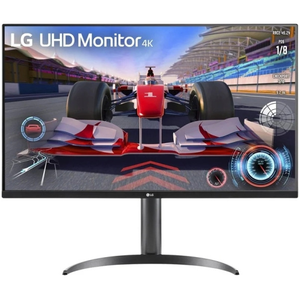 LG 32UR550K-B Monitor 32.5" IPS UltraHD 4K HDR10 - 60Hz - Respuesta 4ms - Altavoces 10W - 16:9 - HDMI, DisplayPort - Ajustable e