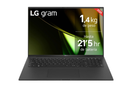 LG Gram 17Z90S-G.AA75B Portatil 17" Intel Evo Core Ultra 7 155H - 16GB - 512GB SSD - W11 Home 64 - Color Negro