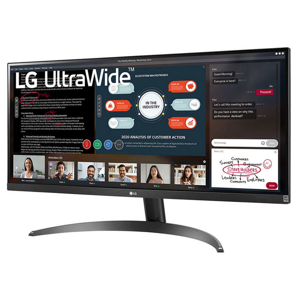 LG Monitor LED 29 IPS UltraWide FullHD 1080p 75Hz FreeSync - Respuesta 5ms - Angulo de Vision 178º - 21:9 - HDMI- VESA 100x100mm
